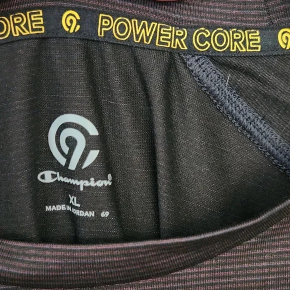 Champion Black & Purple Power Core Shirt - Picture 11 of 12